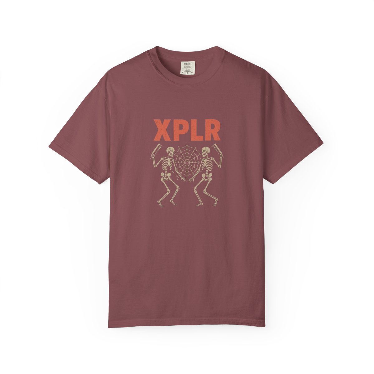 XPLR Sam and Colby Dancing Skeletons T-Shirt - alternate angle 2, merchandise