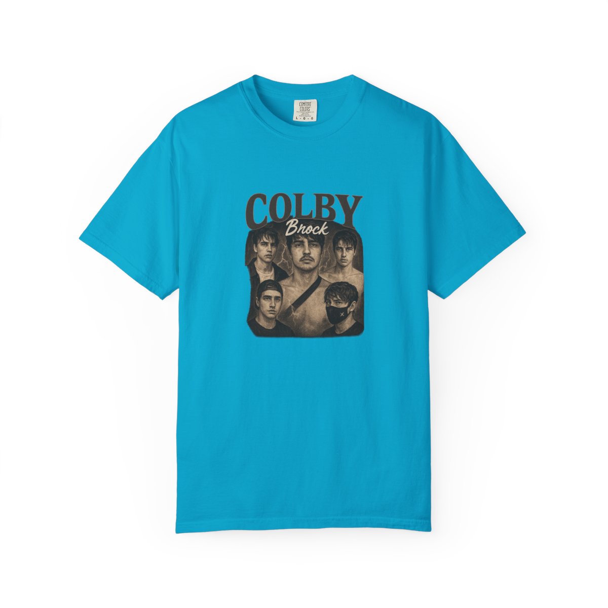 Colby Brock Fan T-Shirt with Stylish Quartet Graphic - Official T-Shirts merchandise