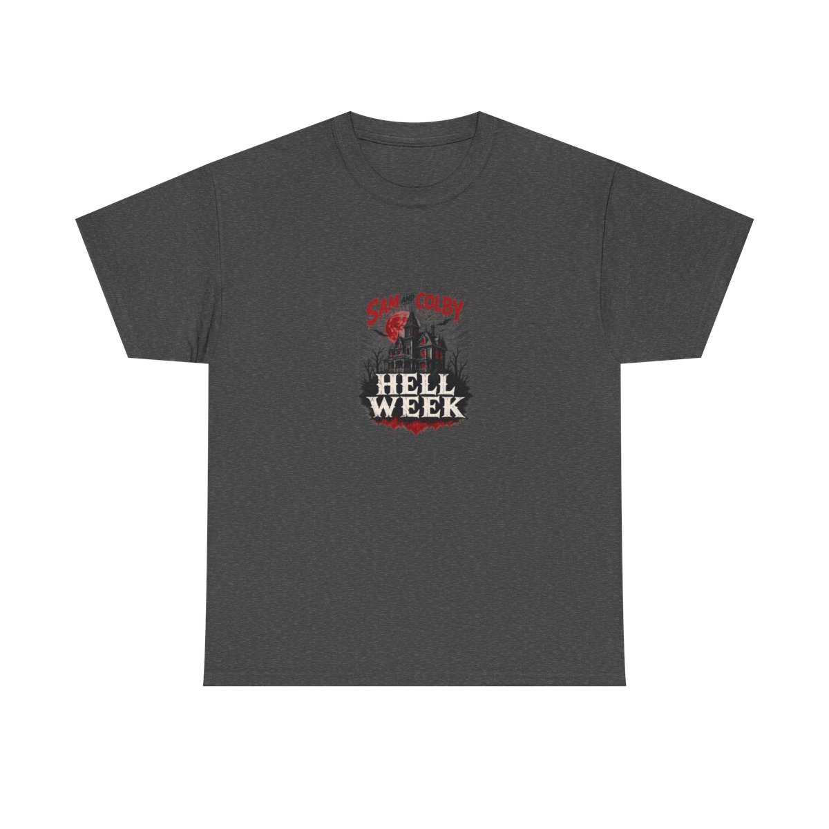 Sam and Colby "Hell Week" Unisex Tee - alternate angle 4, merchandise