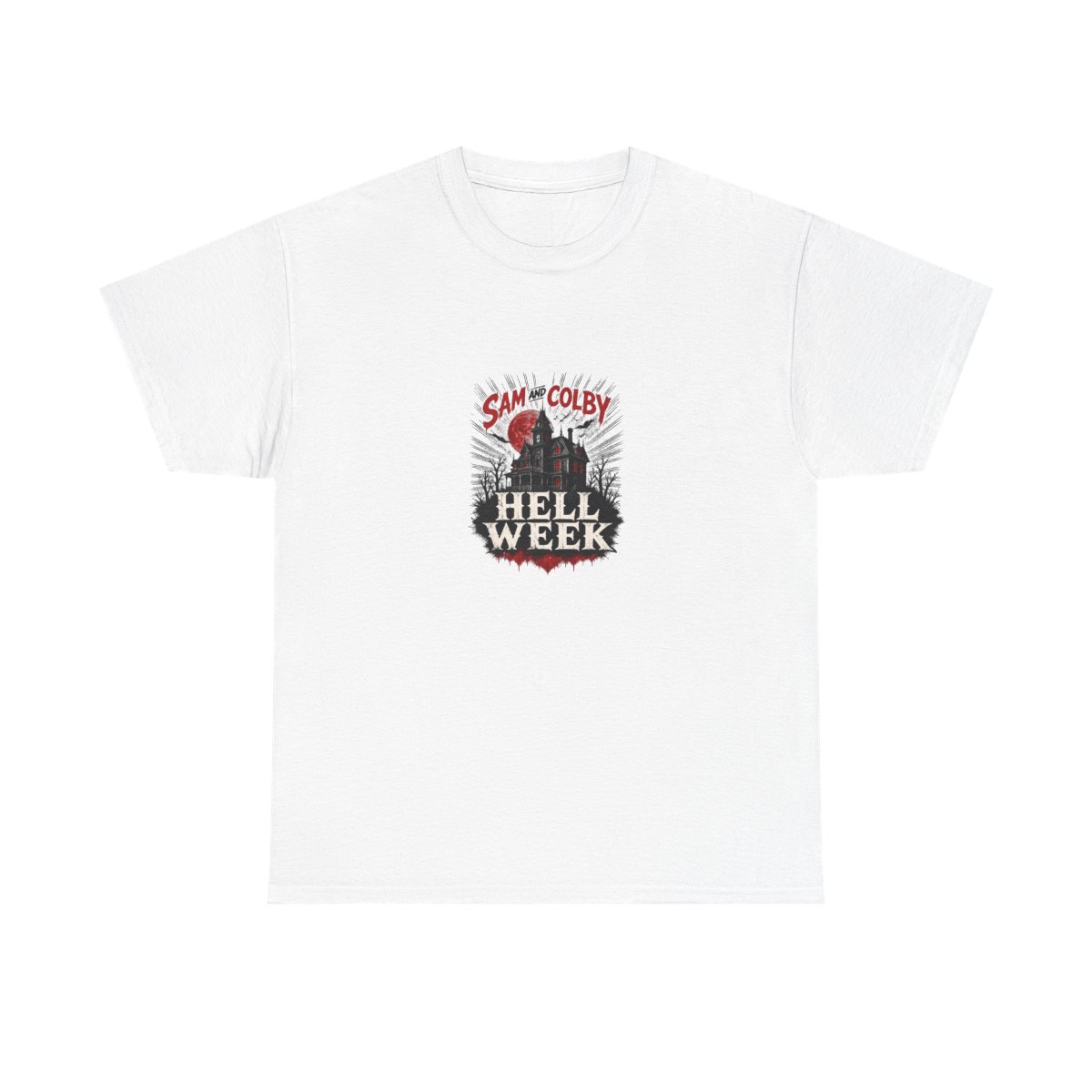 Sam and Colby "Hell Week" Unisex Tee - Official T-Shirts merchandise