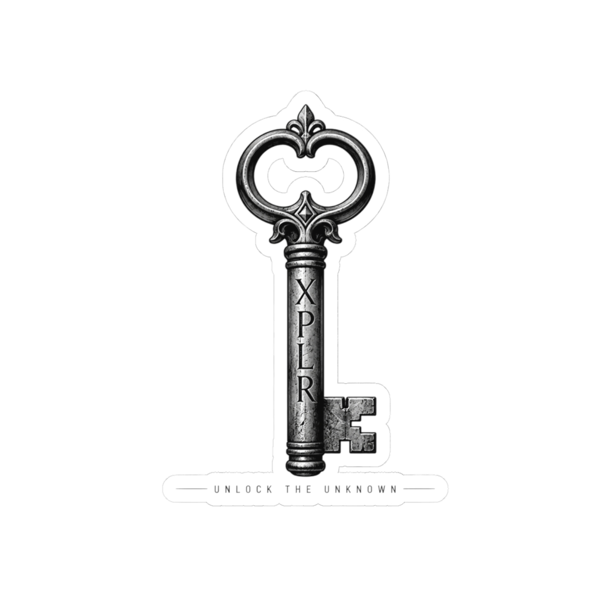 Sam and Colby "Unlock the Unknown" Sticker - alternate angle 3, merchandise