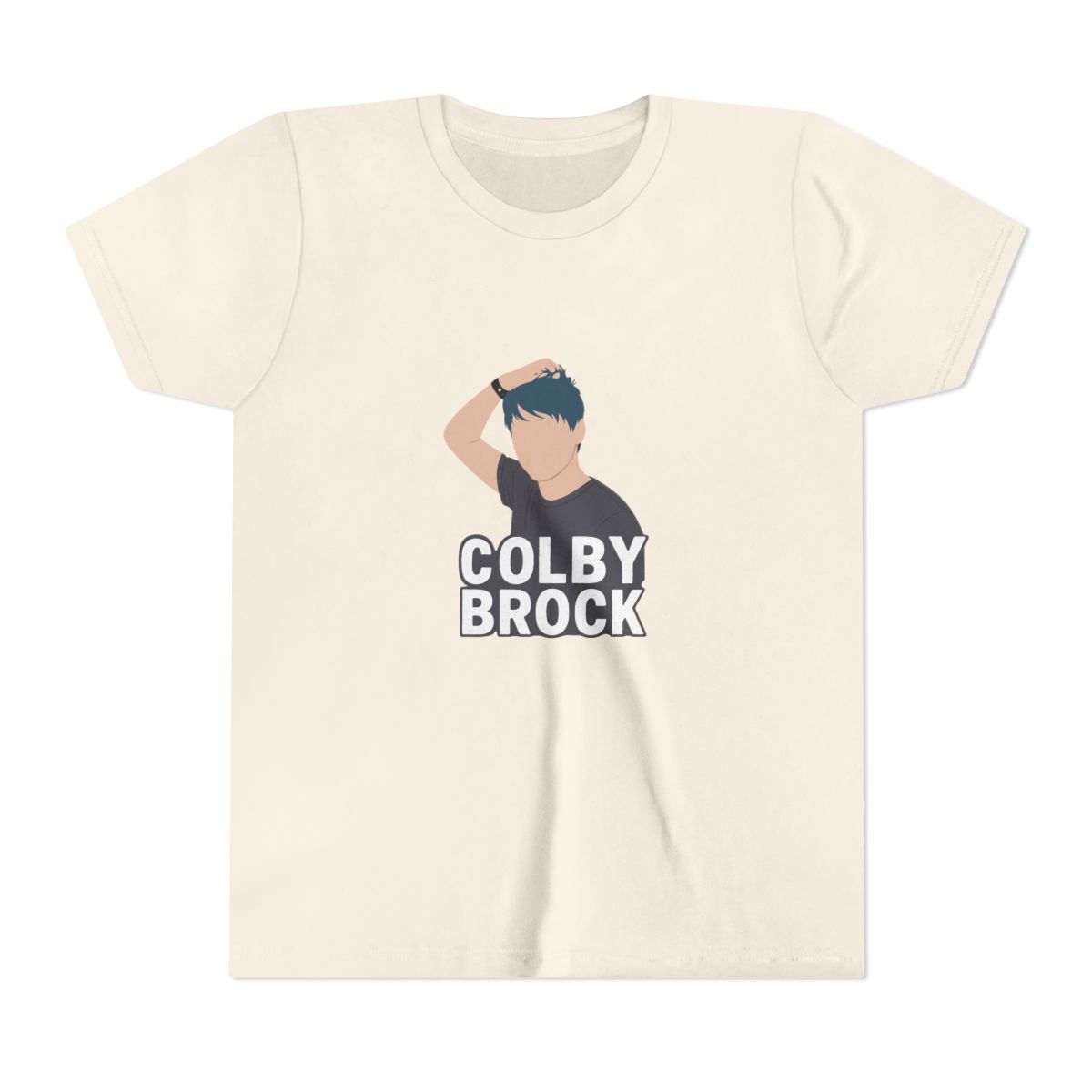 Colby Brock Ghost Hunter Kids T-Shirt - alternate angle 3, merchandise