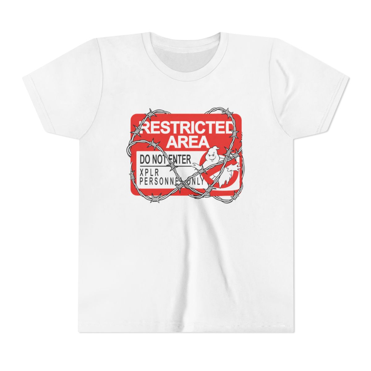 No Access Forbidden Zone | Funny Graphic Kids Tee, Restricted Shirt, Humor Gift
