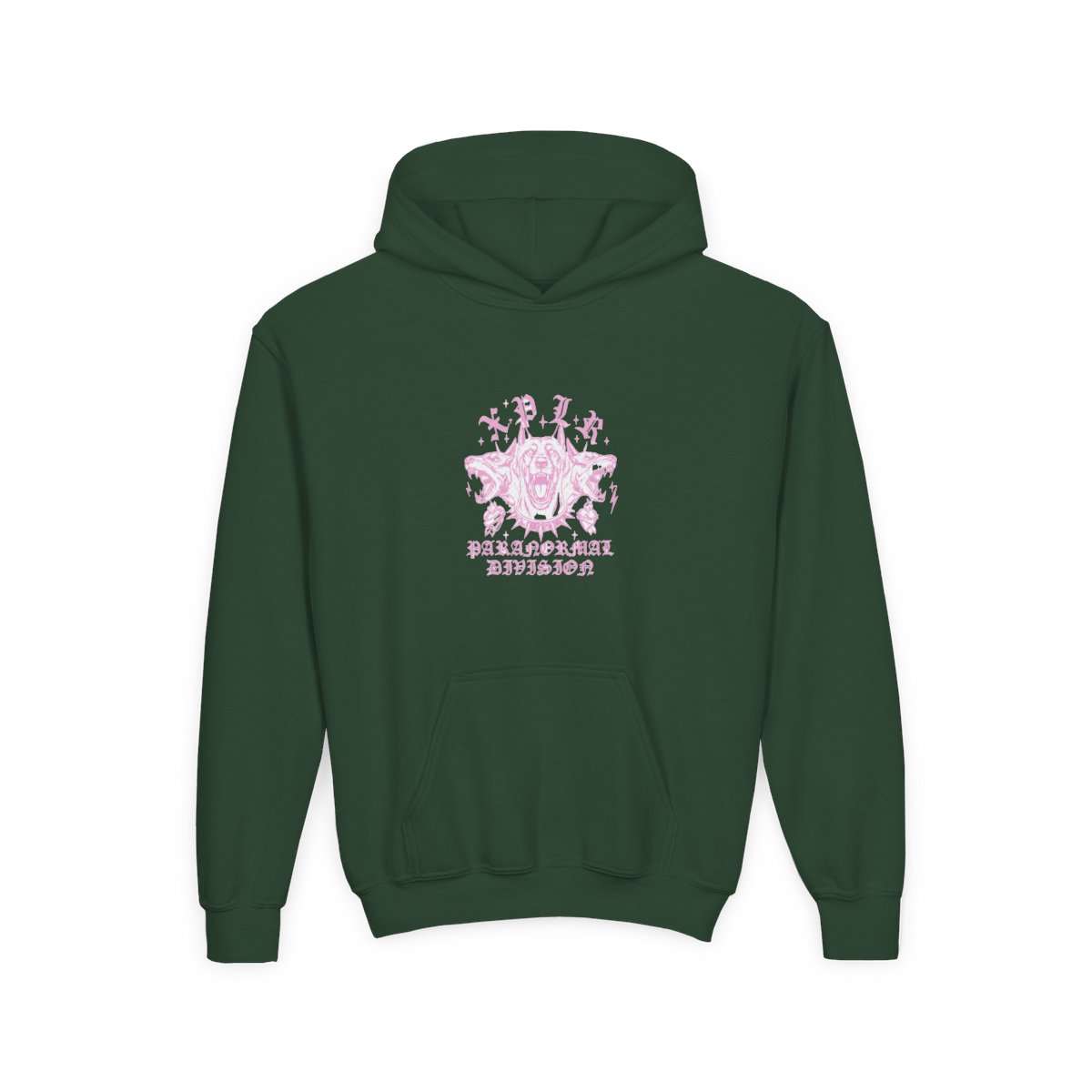 Paranormal Division Kids Hoodie - alternate angle 2, merchandise