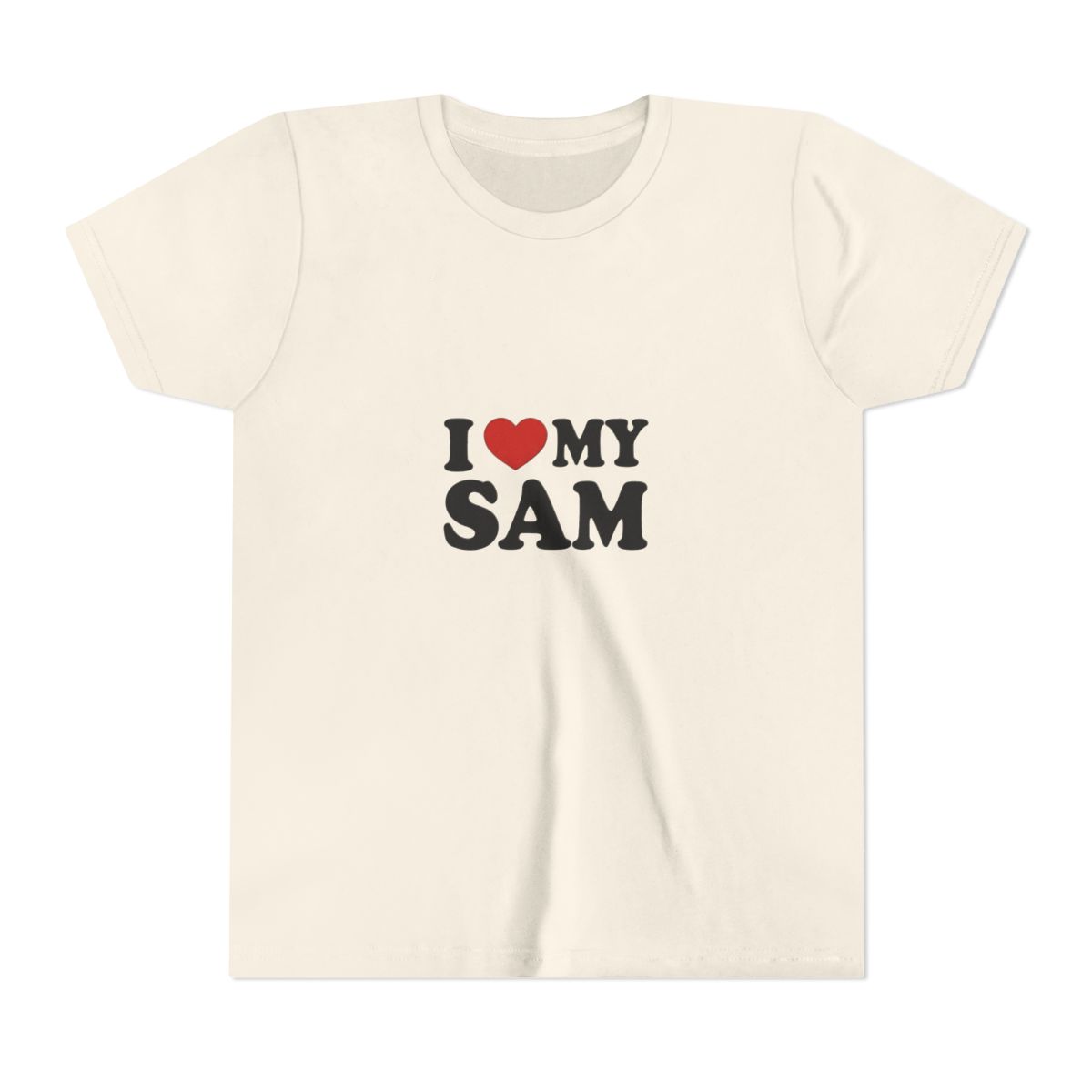 Personalized Sam & Friends Squad Loyalty Kids T-Shirt - alternate angle 2, merchandise