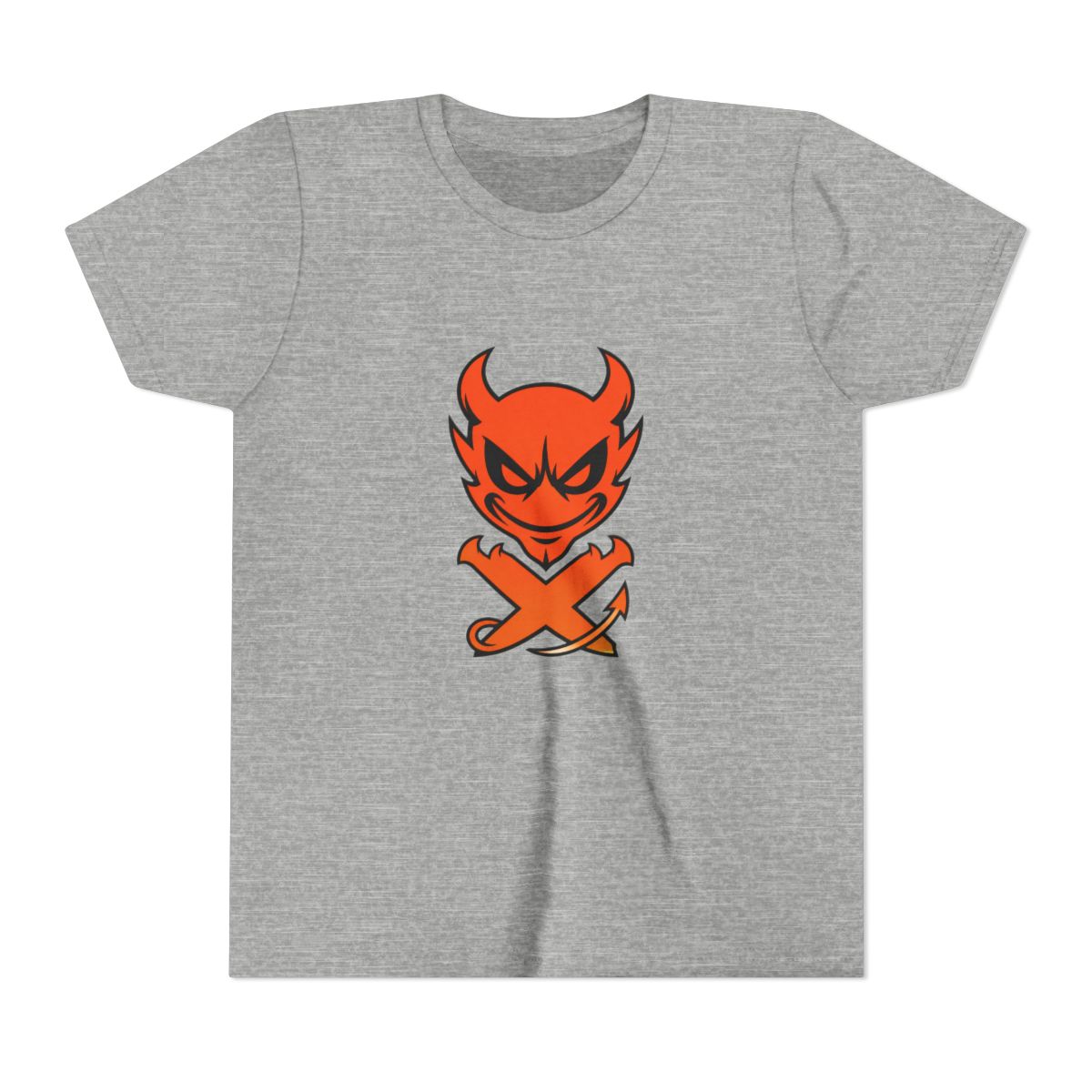 XPLR By Sam And Colby Devil Logo Kids T Shirt - alternate angle 5, merchandise