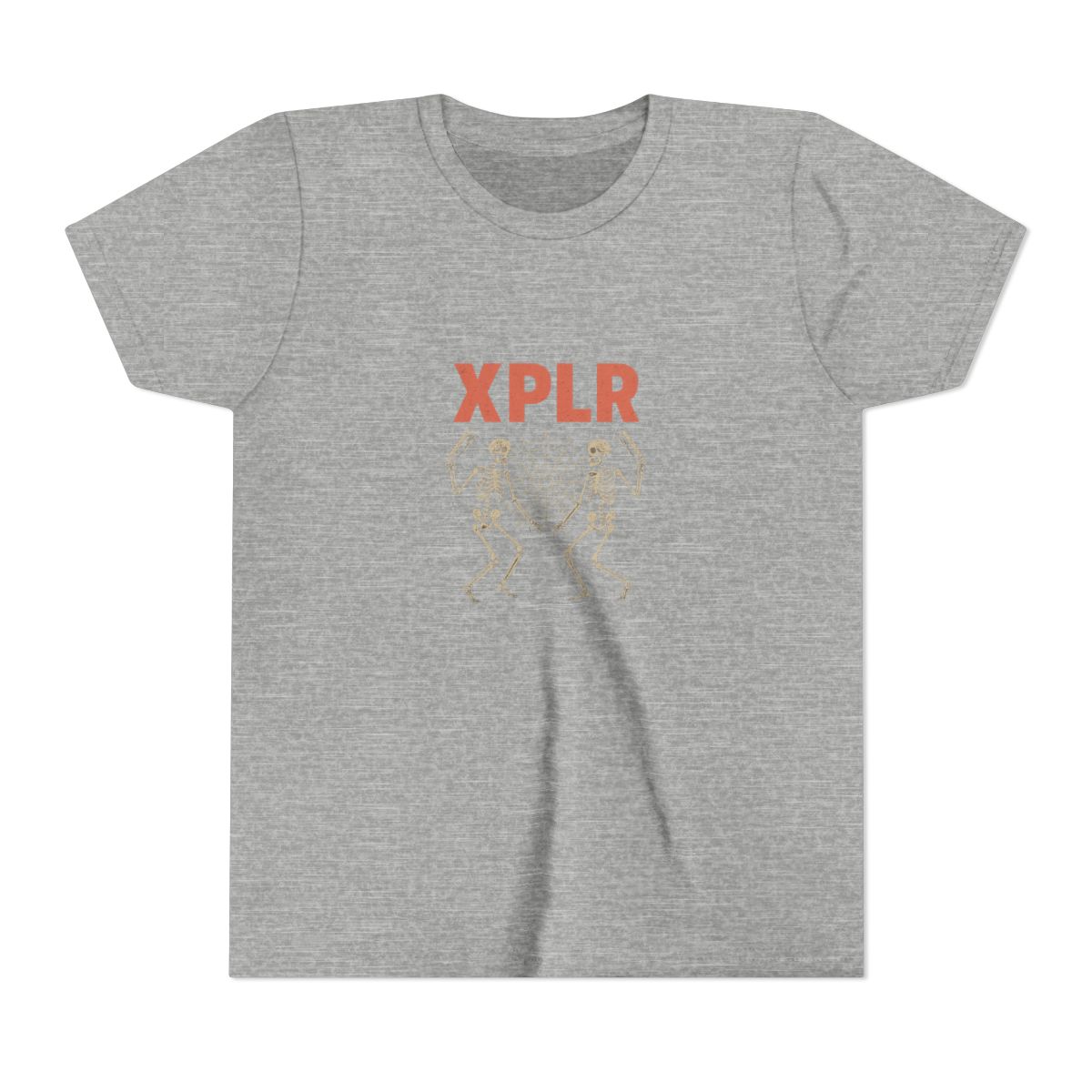 XPLR Sam and Colby Dancing Skeletons Kids T-Shirt - alternate angle 4, merchandise