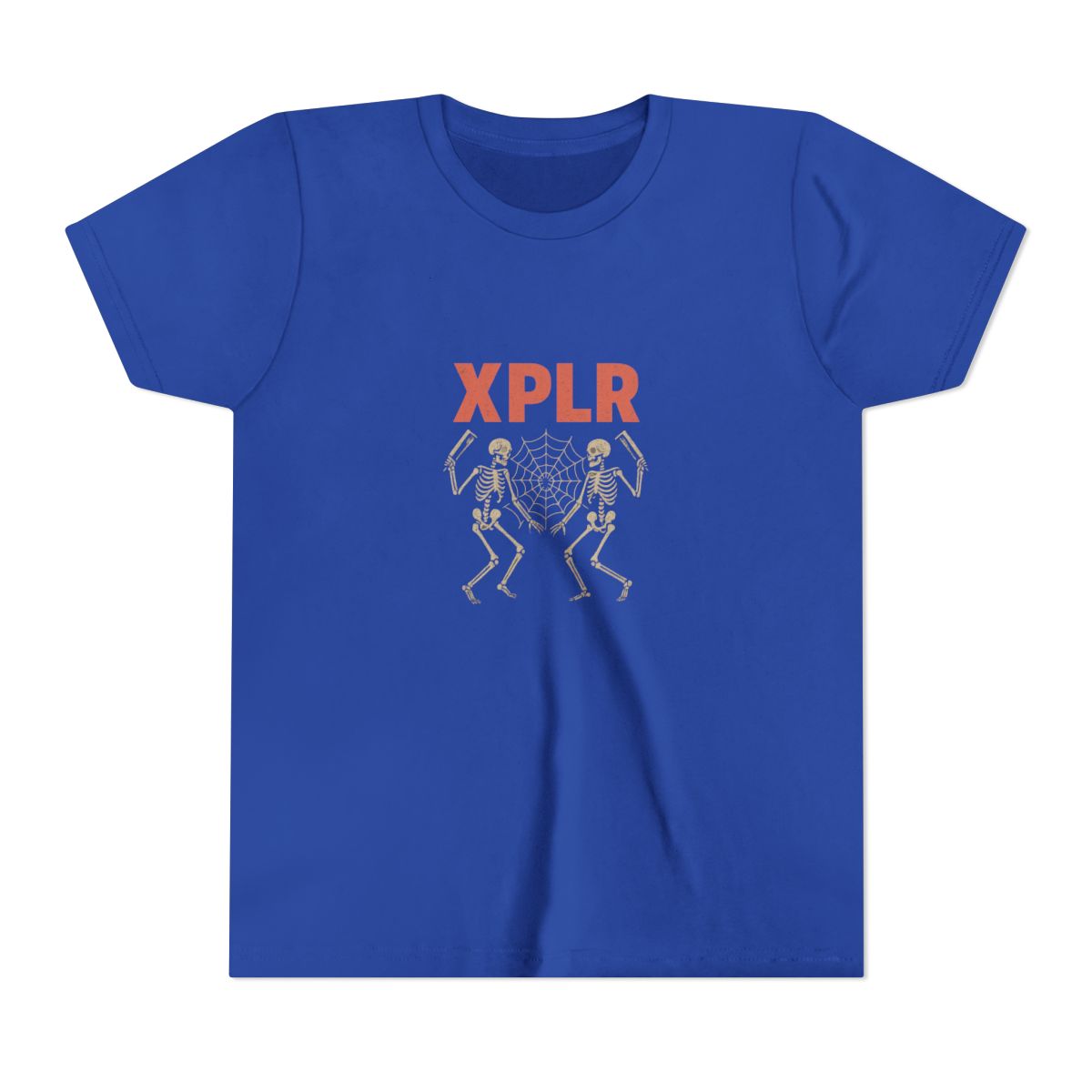 XPLR Sam and Colby Dancing Skeletons Kids T-Shirt - alternate angle 5, merchandise